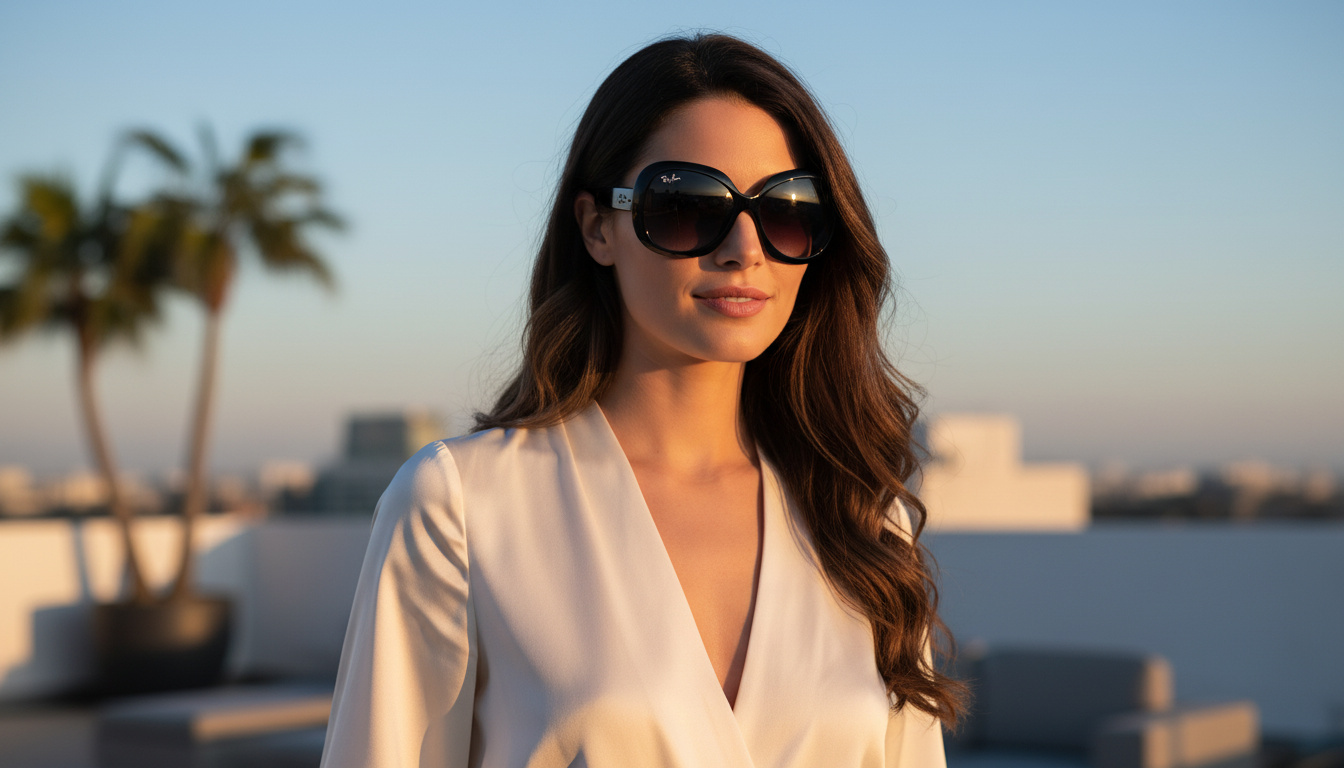 Forfra Ray-Ban JACKIE OHH II (RB4098 - 601/8G)
