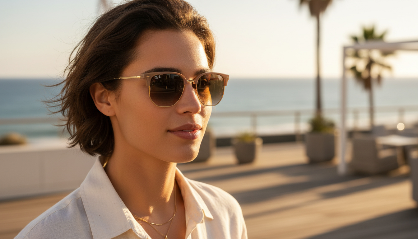 Forfra Ray-Ban NEW CLUBMASTER (RB4416 - 672151)