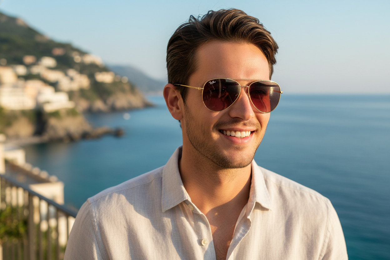 Forfra Ray-Ban AVIATOR REVERSE (RBR0101S - 001/69)