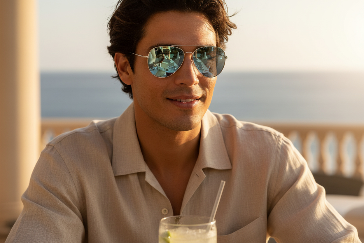 Forfra Ray-Ban AVIATOR REVERSE (RBR0101S - 003/30)