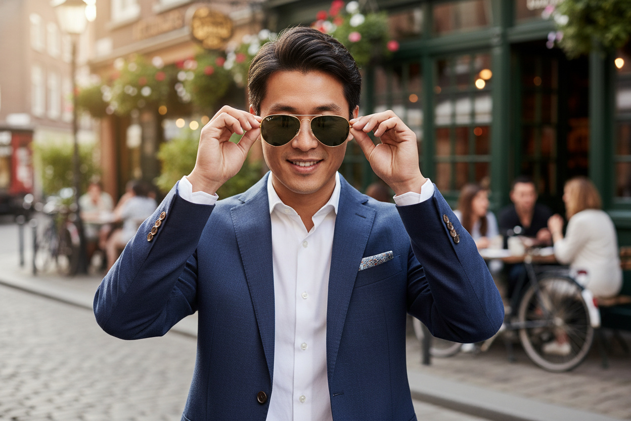 Forfra Ray-Ban OLD AVIATOR (RB3825 - 001/31)