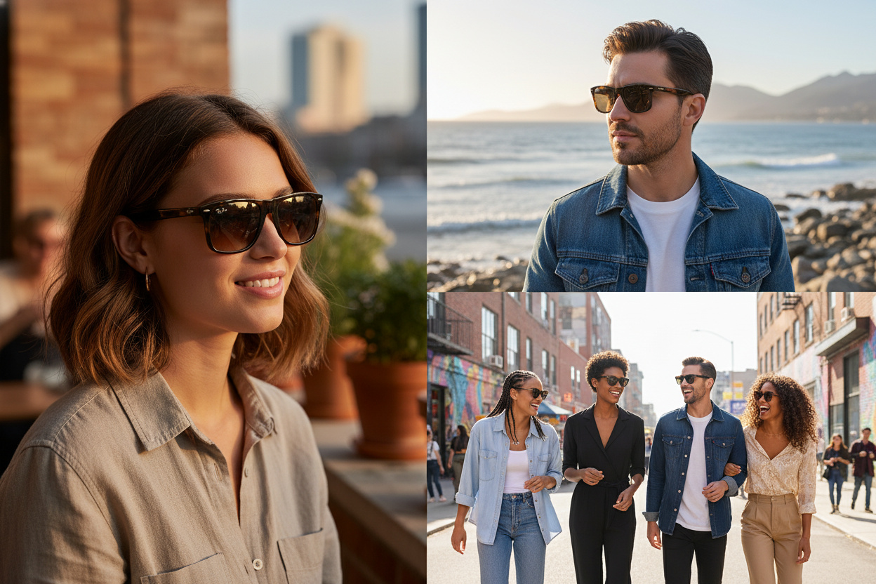 Forfra Ray-Ban BOYFRIEND TWO (RB4547 - 710/51)