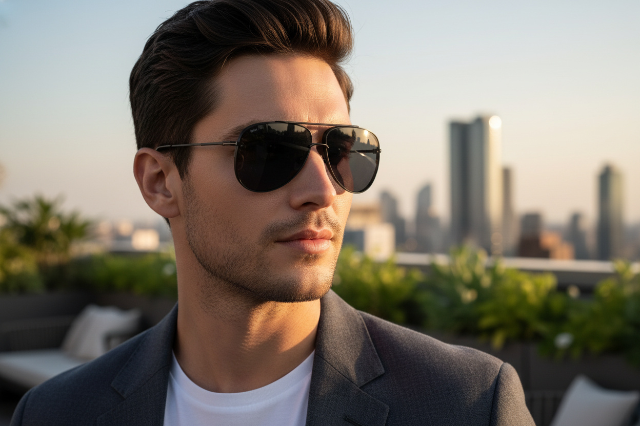 Forfra Tom Ford LEON (FT1071 - 01A)