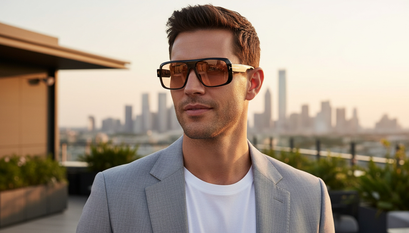 Forfra Tom Ford TURNER (FT1101 - 01E)