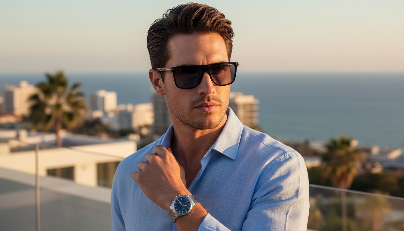 Forfra Tom Ford FLETCHER (FT0832 - 01D)
