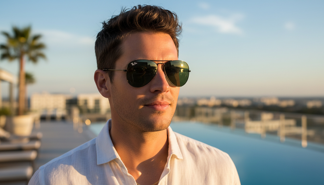 Forfra Ray-Ban AVIATOR LARGE METAL (RB3025 - L2823)