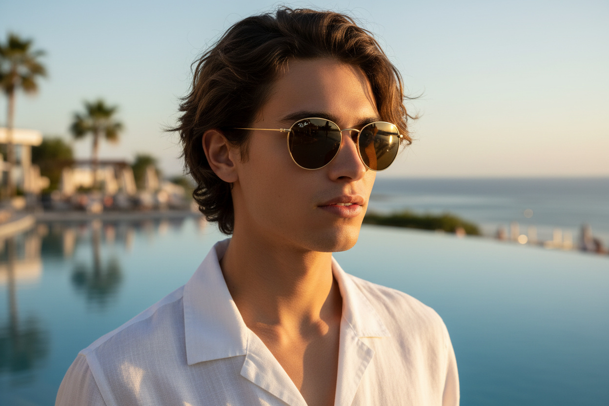 Forfra Ray-Ban ROUND REVERSE (RBR0103S - 001/83)