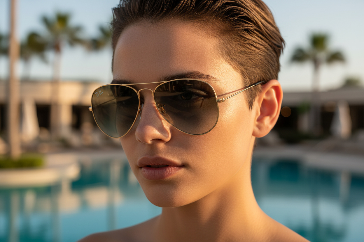 Forfra Ray-Ban AVIATOR LARGE METAL (RB3025 - 9271GK)