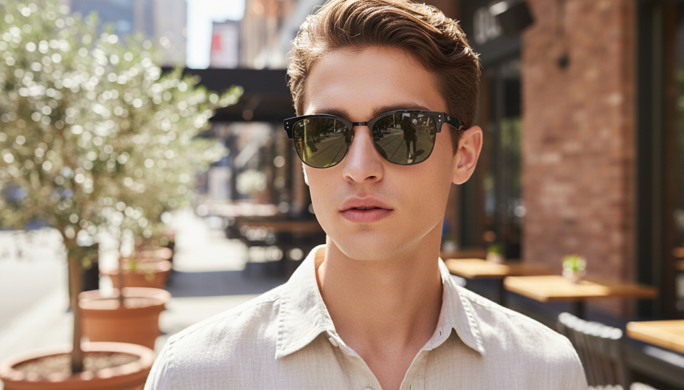 Forfra Ray-Ban CLUBMASTER REVERSE (RBR0504S - 67839A)