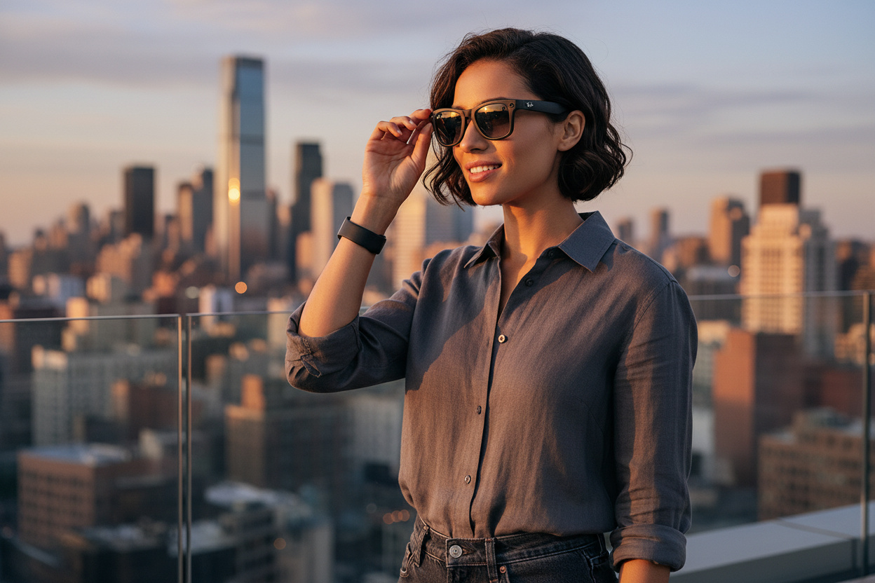 Forfra Ray-Ban Meta WAYFARER (GEN 1) (RW4006 - 601ST3)