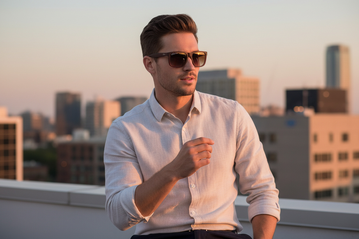 Forfra Ray-Ban JUSTIN (RB4165 - 6815A5)