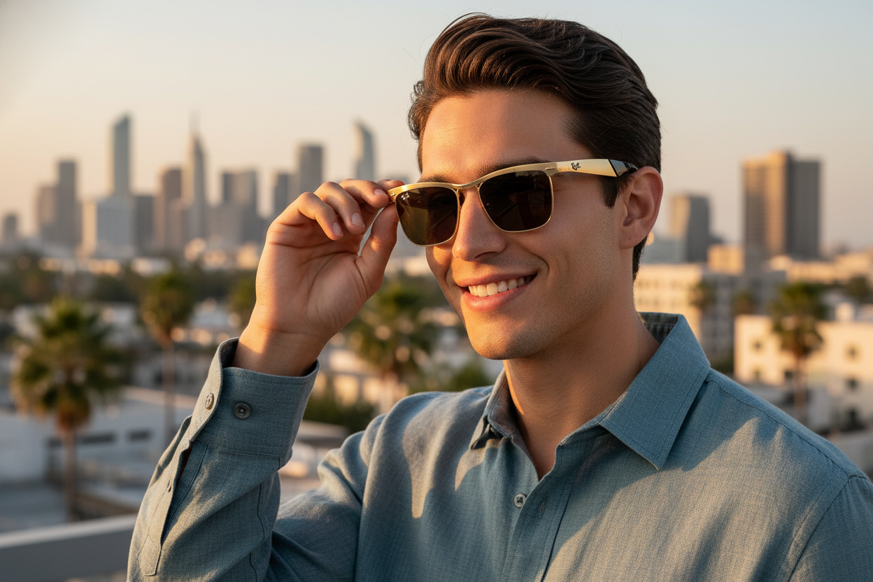 Forfra Ray-Ban WAYFARER DELUXE (RB3875 - 927631)