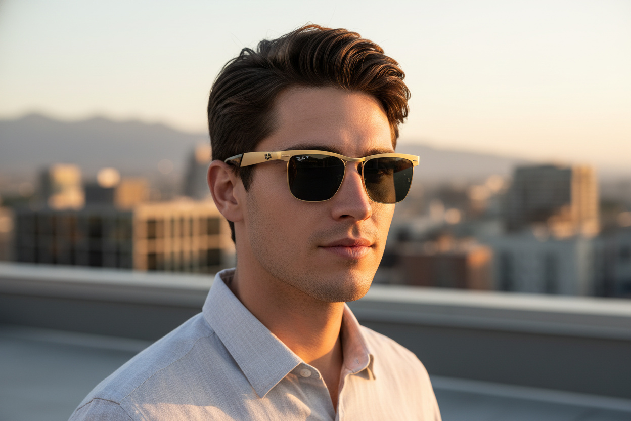 Forfra Ray-Ban WAYFARER DELUXE (RB3875 - 92763R)