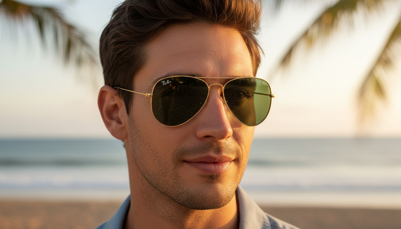 Forfra Ray-Ban AVIATOR SMALL METAL (RB3044 - L0207)