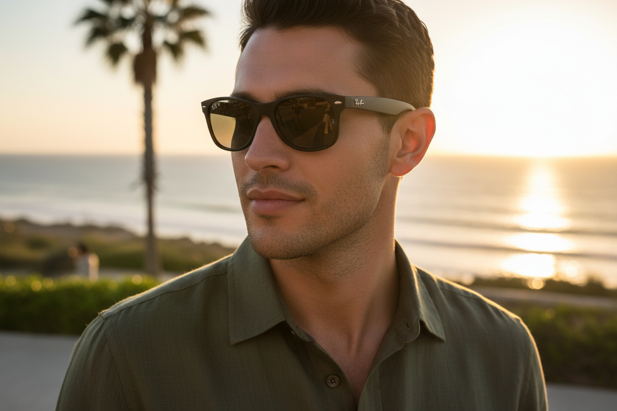 Forfra Ray-Ban NEW WAYFARER (RB2132 - 601S78)