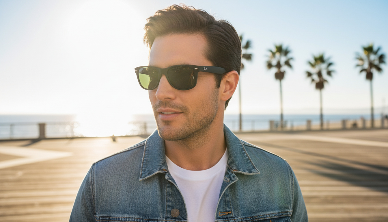 Forfra Ray-Ban NEW WAYFARER (RB2132 - 622/58)