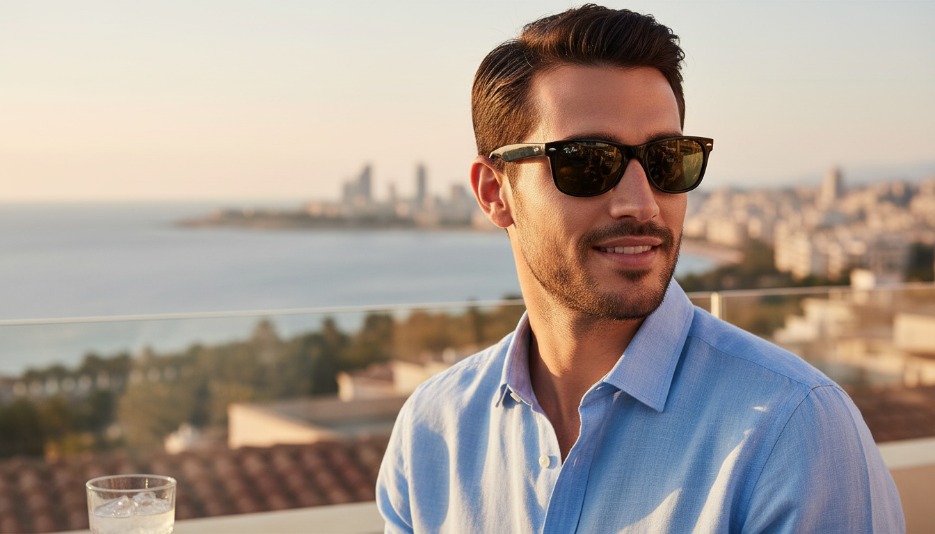 Forfra Ray-Ban NEW WAYFARER (RB2132 - 901L)