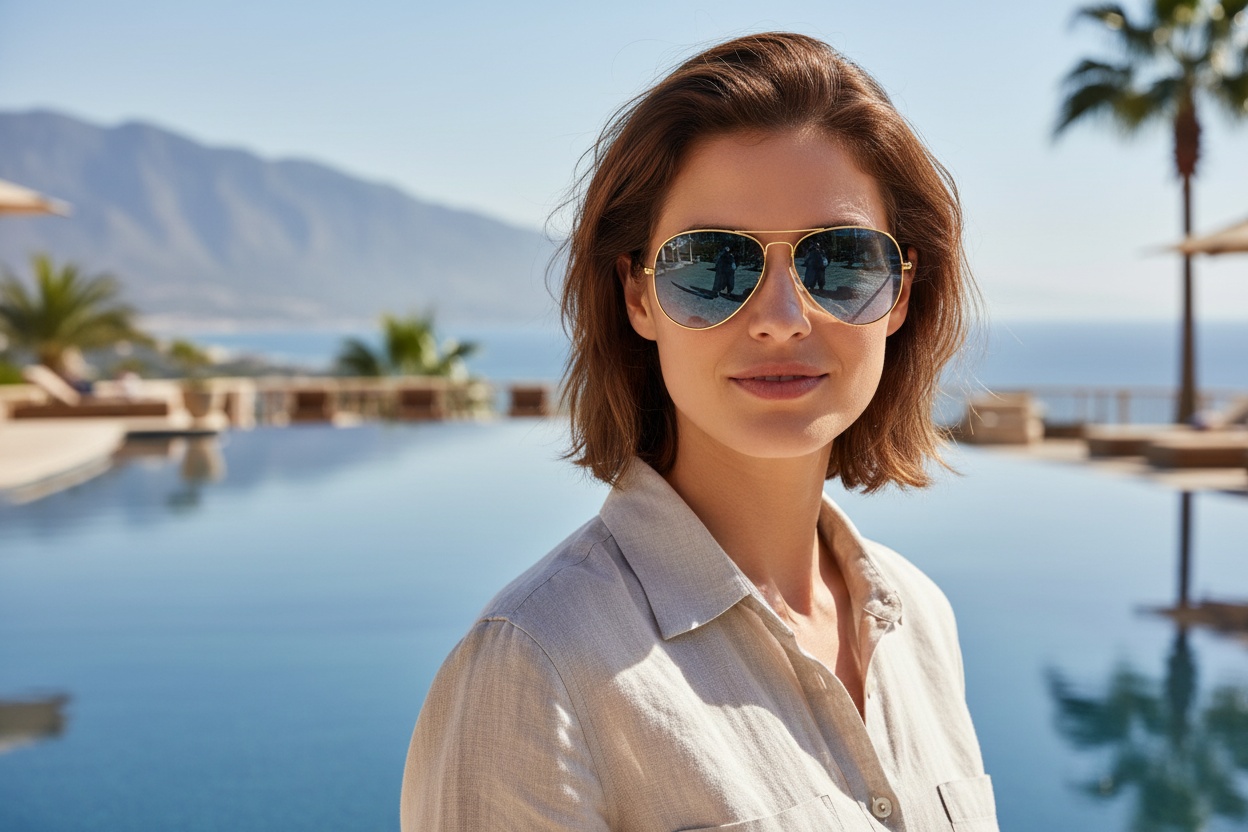 Forfra Ray-Ban AVIATOR LARGE METAL (RB3025 - 001/3F)