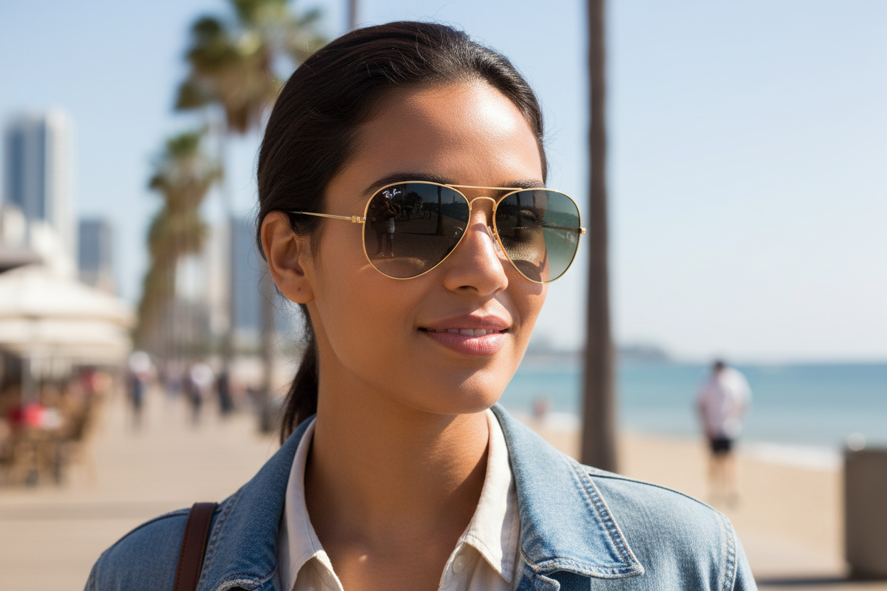 Forfra Ray-Ban AVIATOR LARGE METAL (RB3025 - 181/71)