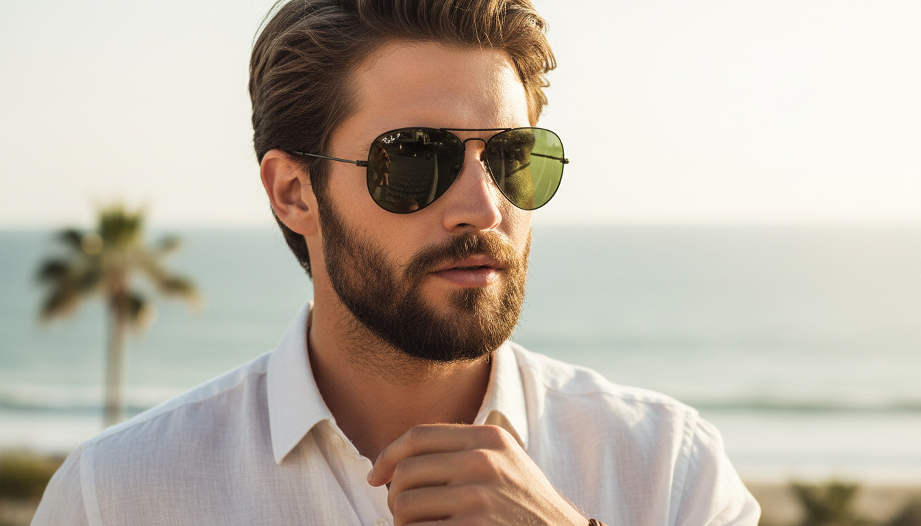 Forfra Ray-Ban AVIATOR LARGE METAL (RB3025 - 002/58)