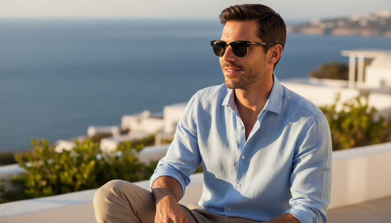 Forfra Ray-Ban CLUBMASTER OVERSIZED (RB4175 - 877/M3)