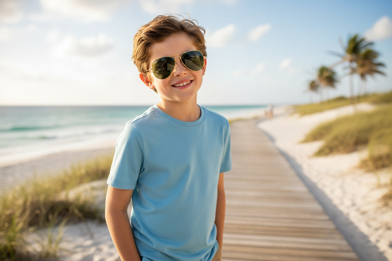 Forfra Ray-Ban Kids JUNIOR AVIATOR (RJ9506S - 223/71)
