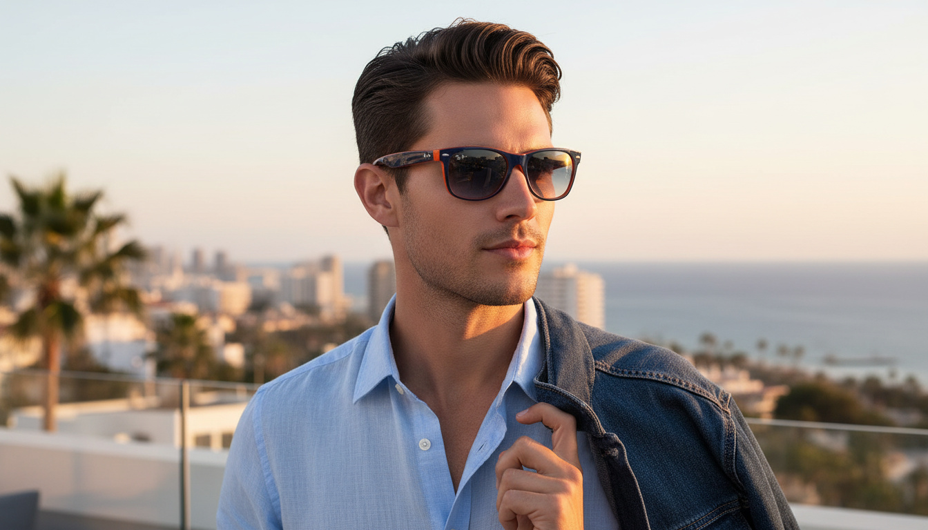 Forfra Ray-Ban NEW WAYFARER (RB2132 - 789/3F)