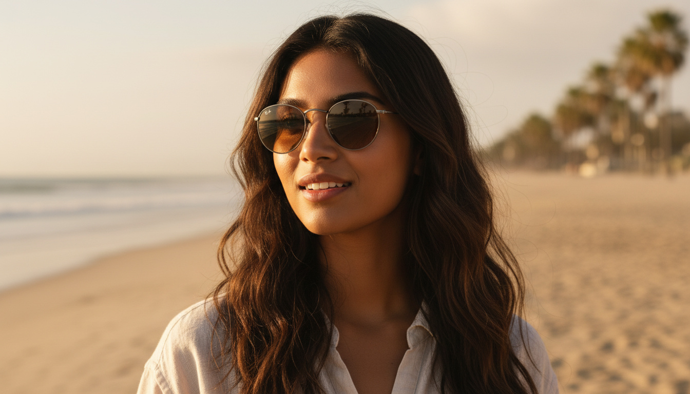 Forfra Ray-Ban ROUND METAL (RB3447N - 004/51)