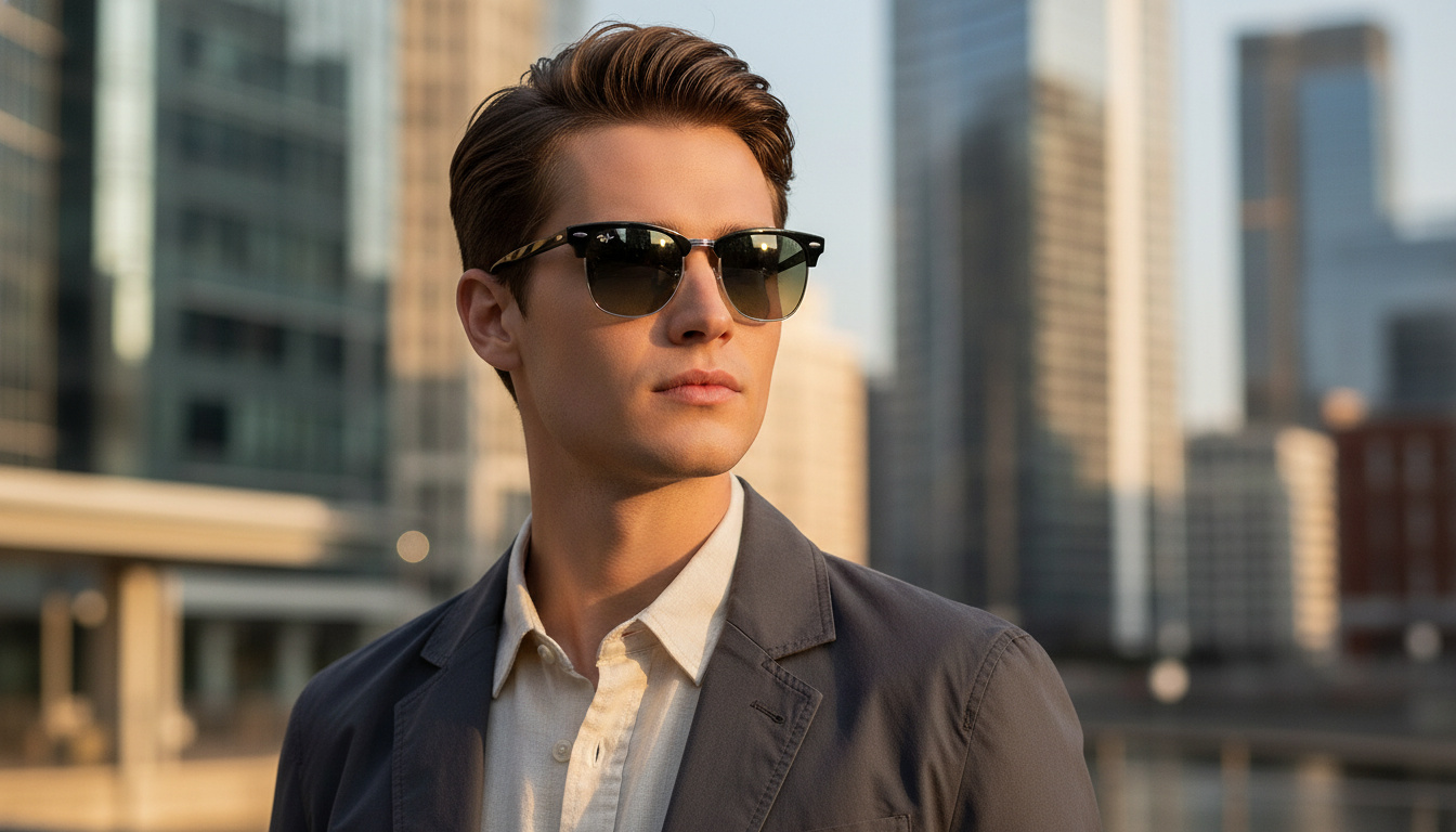 Forfra Ray-Ban CLUBMASTER METAL (RB3716 - 900471)