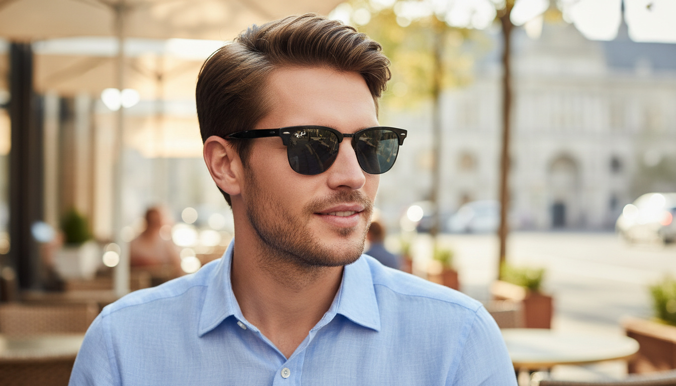 Forfra Ray-Ban CLUBMASTER METAL (RB3716 - 186/R5)