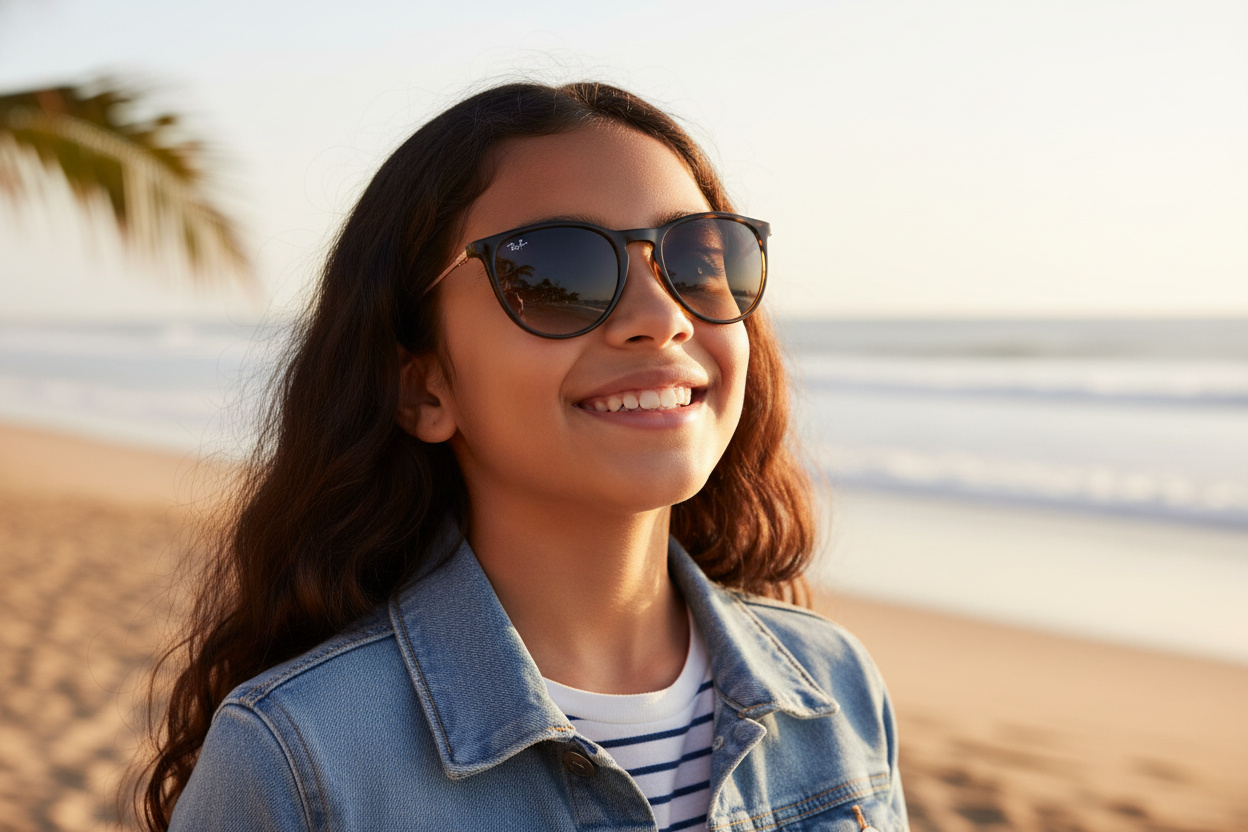 Forfra Ray-Ban Kids JUNIOR ERIKA (RJ9060S - 704911)