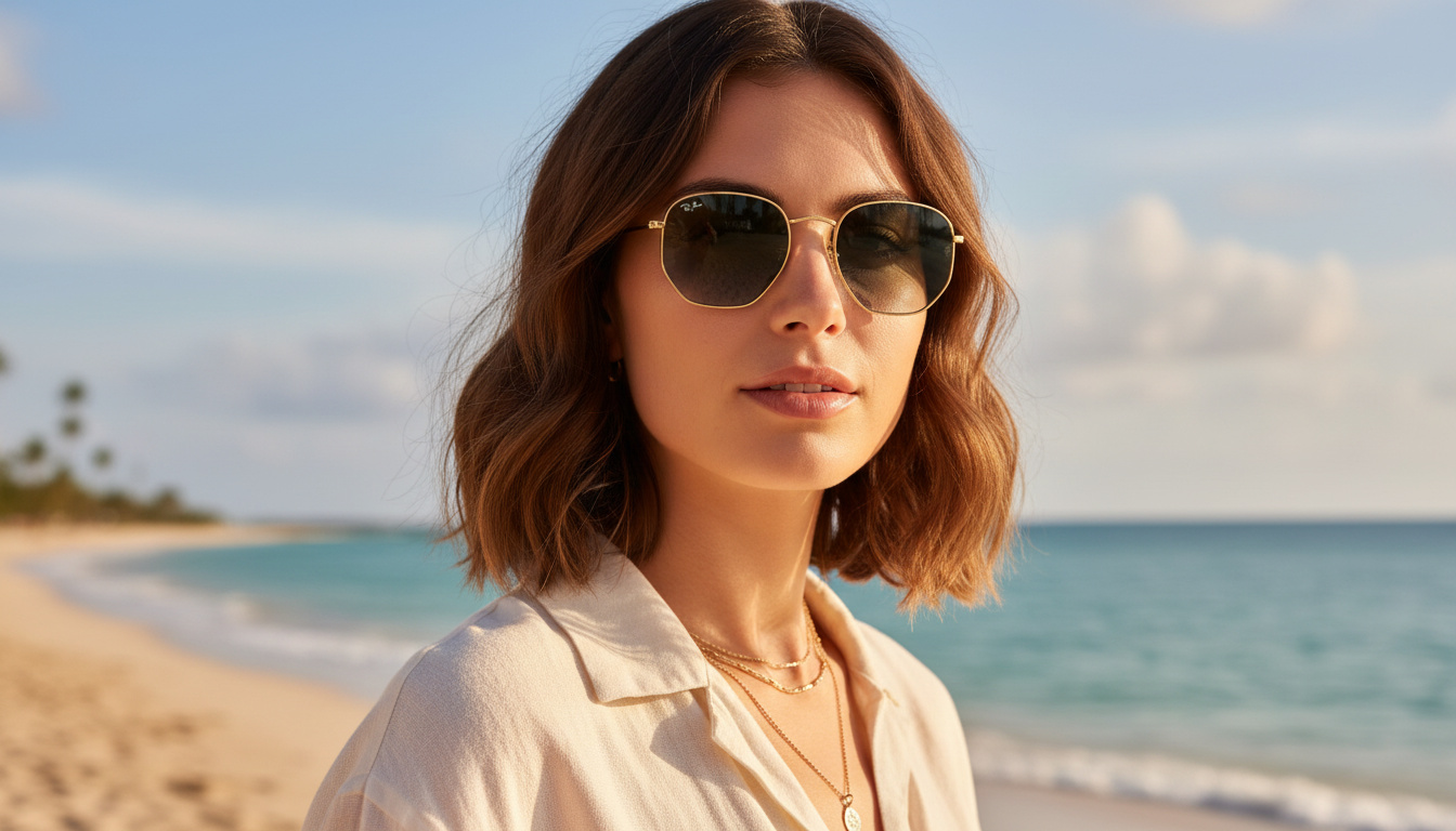 Forfra Ray-Ban HEXAGONAL (RB3548N - 91233M)