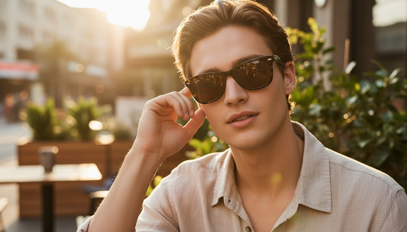 Forfra Ray-Ban FOLDING WAYFARER (RB4105 - 710)