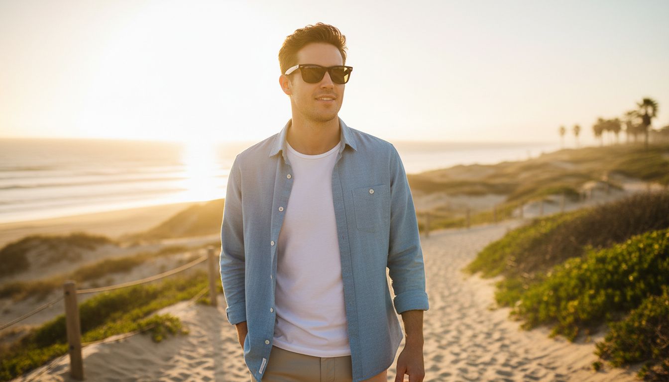 Forfra Ray-Ban FOLDING WAYFARER (RB4105 - 601/58)