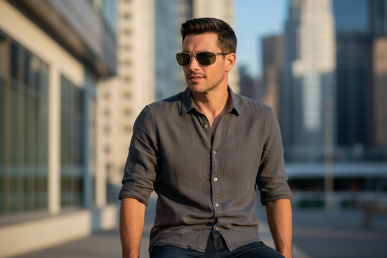 Forfra Ray-Ban OLYMPIAN I DELUXE (RB3119M - 001/31)