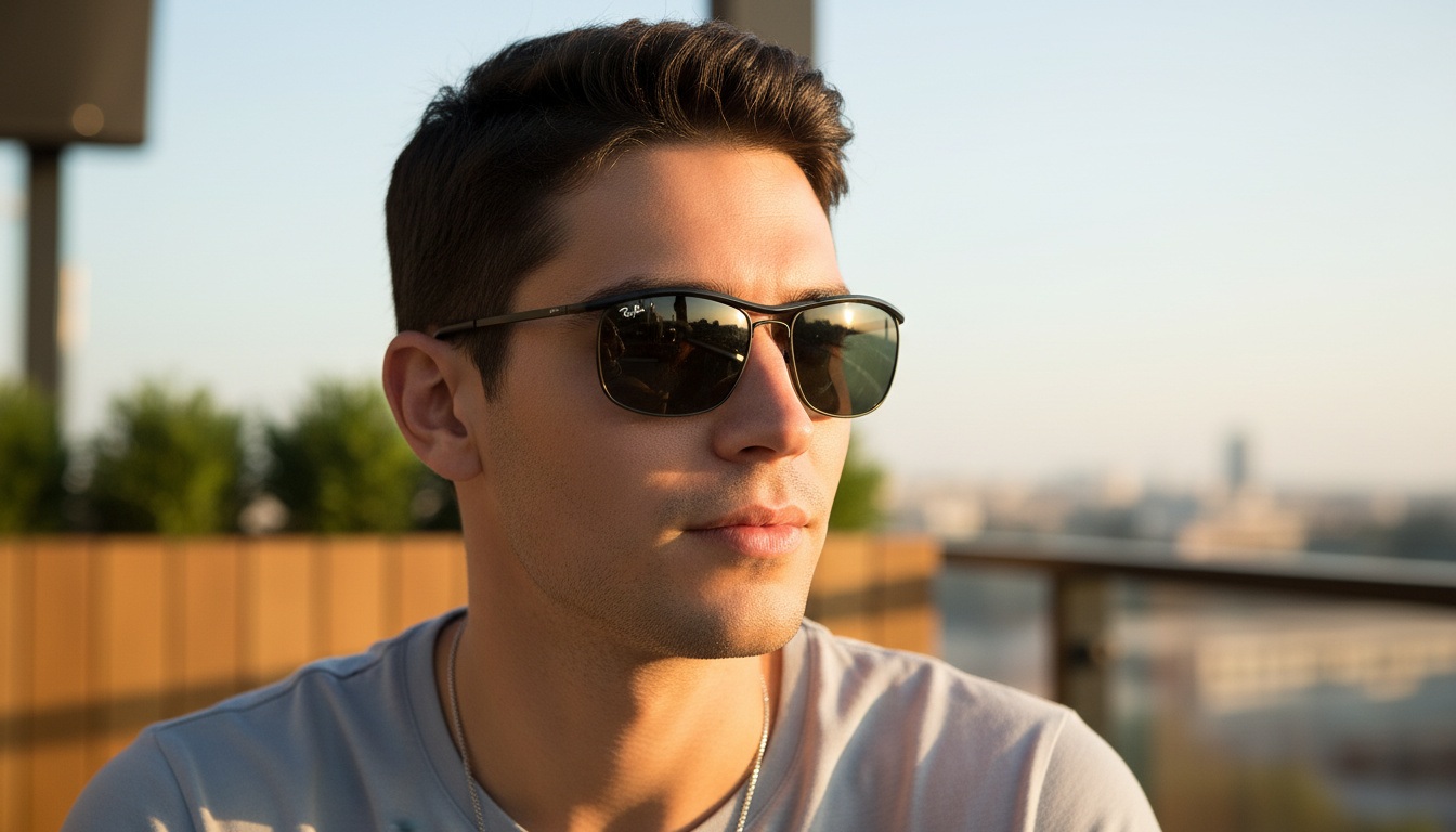 Forfra Ray-Ban OLYMPIAN I DELUXE (RB3119M - 002/58)