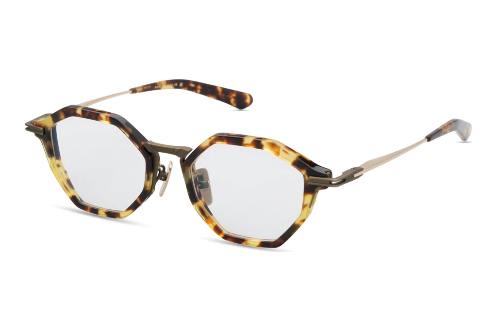 DITA   DTX-448 02A TOKYO TORTOISE - ANTIQUE BROWN - WHITE GOLD