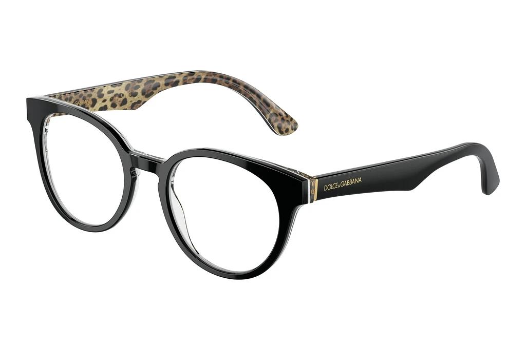 Dolce & Gabbana   DG3361 3299 Black On Leo Brown