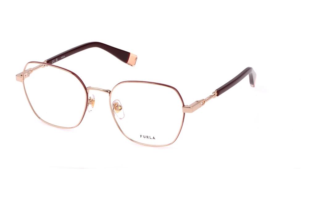 Furla   VFU677 0307 SHINY ROSE GOLD WITH BORDEAUX PARTS