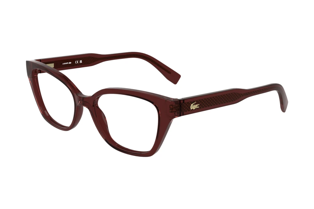 Lacoste   L2983 N 601 TRANSPARENT BURGUNDY
