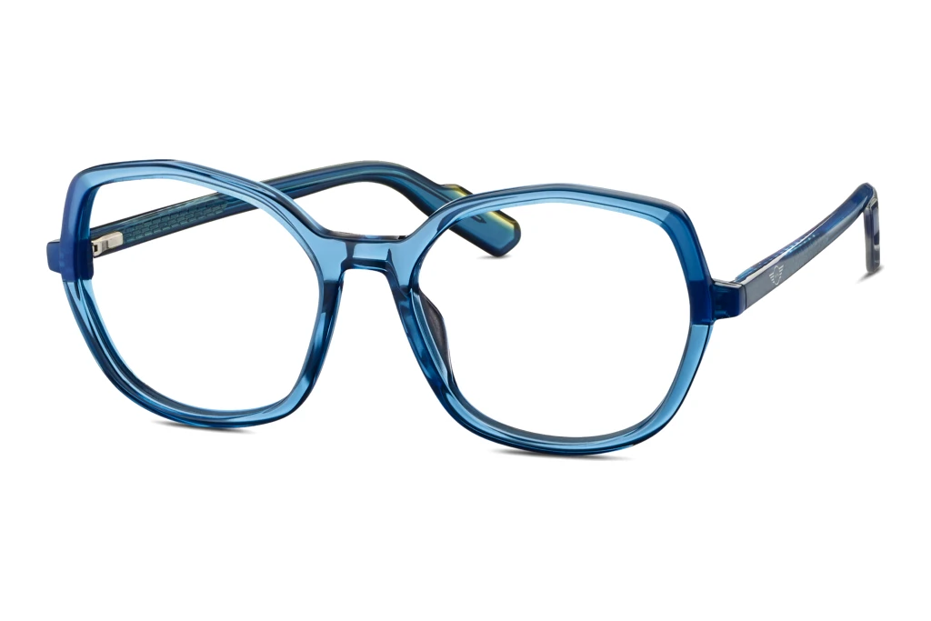 MINI Eyewear   MI 743059 70 meeresblau-icy sunshine blue transparent