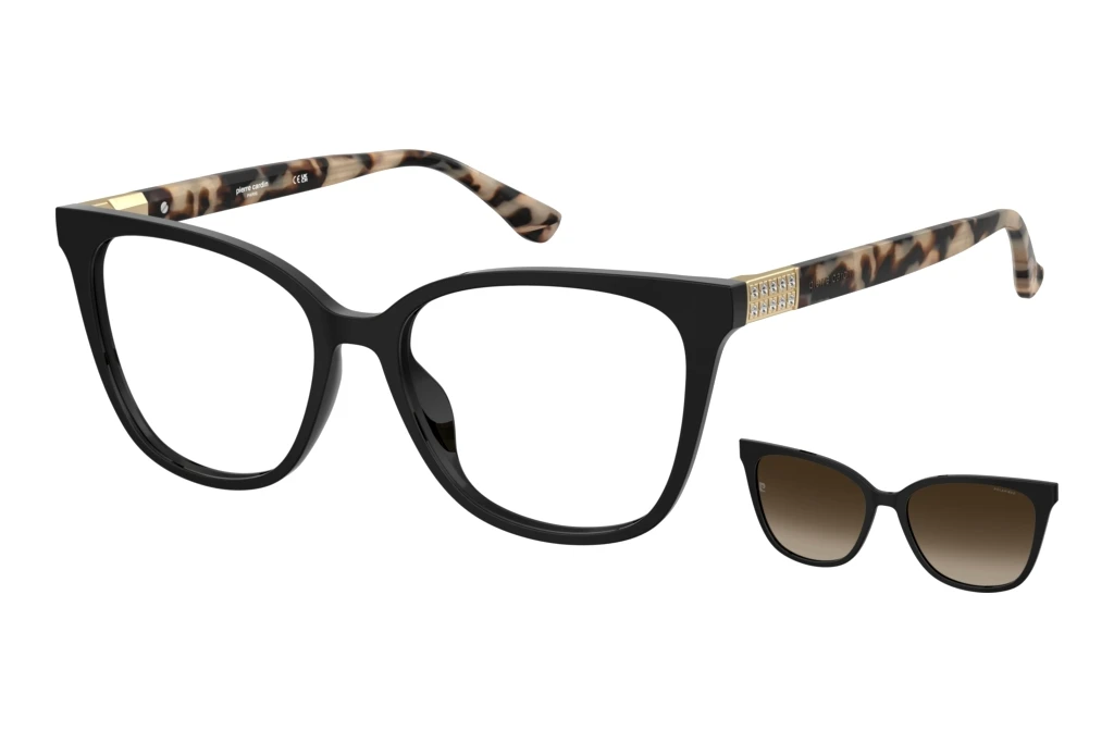 Pierre Cardin   P.C. 8550/C WR7 BLACK HAVANA