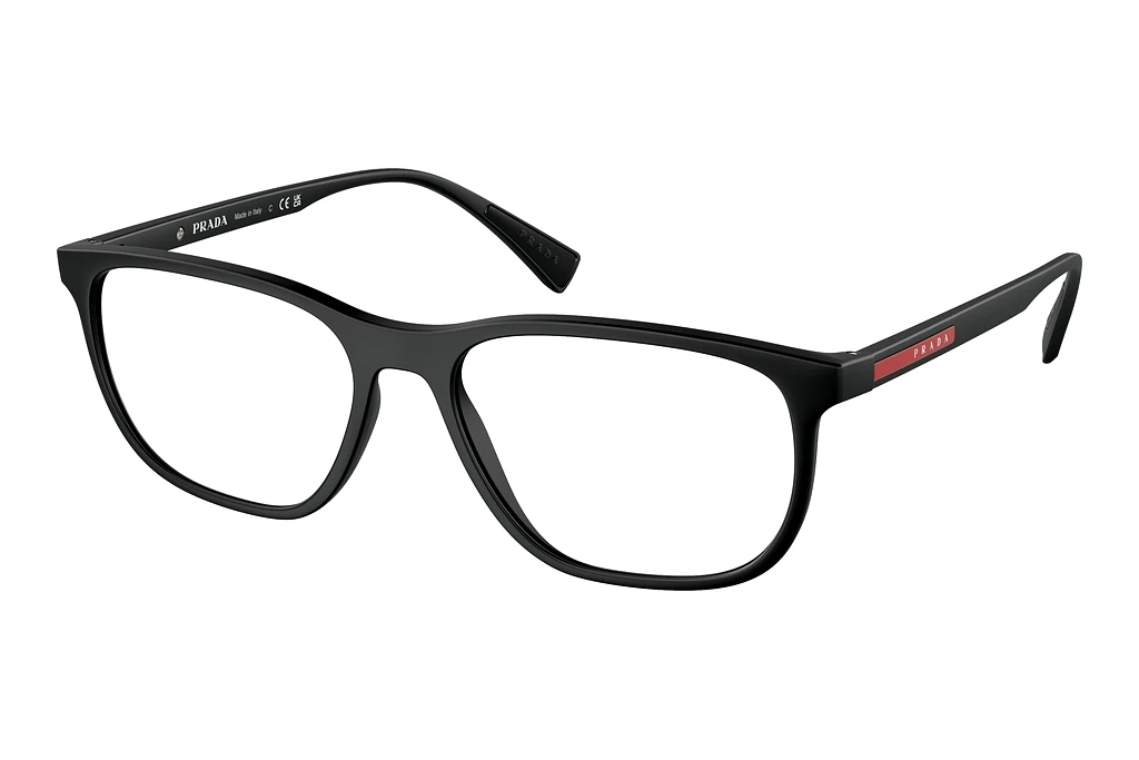 Prada Linea Rossa   PS 05LV DG01O1 Rubber Black