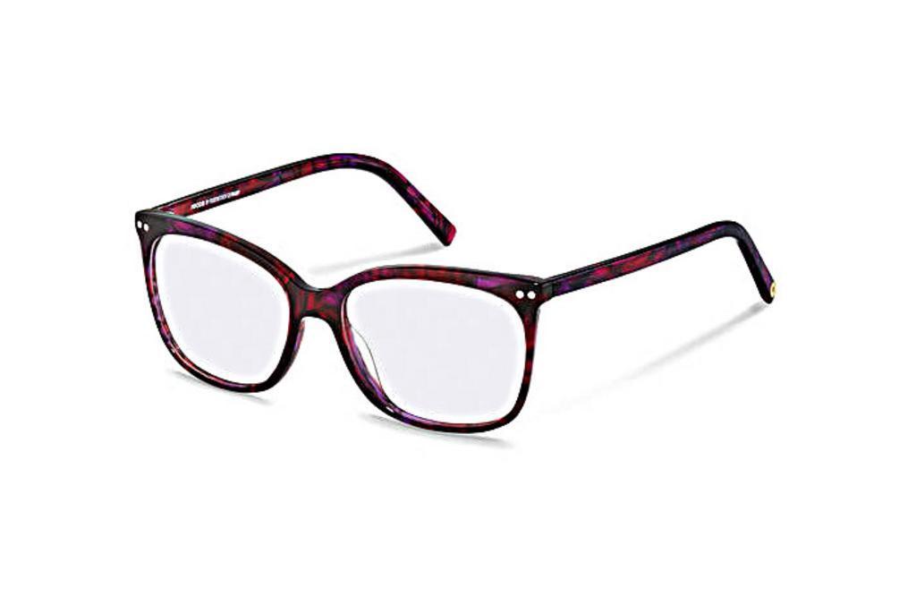 Rocco by Rodenstock   RR452 D red structured