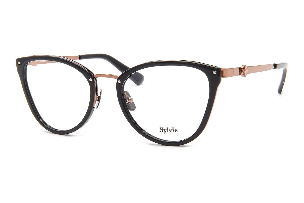 Sylvie Optics   1902 04 black-copper