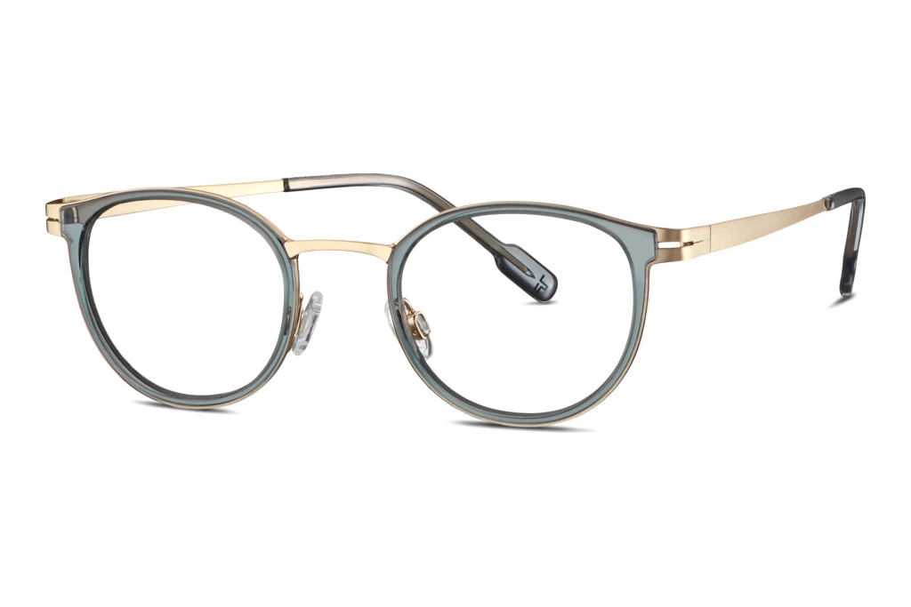 TITANFLEX Kids   EBO 830155 27 gold matt/blaugrau