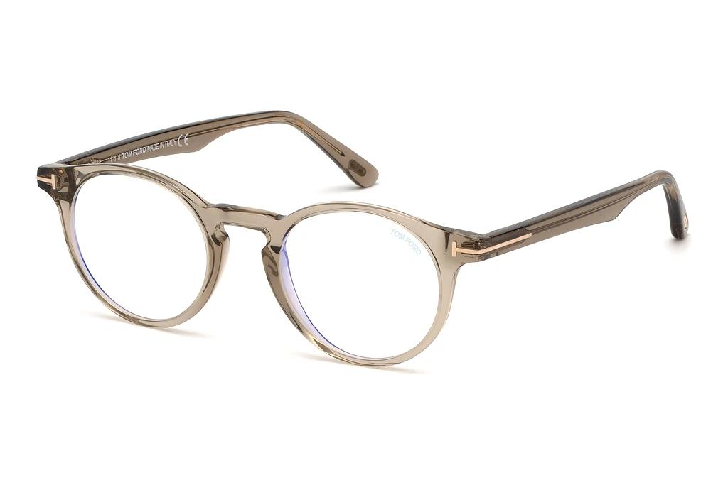 Tom Ford   FT5557-B 045 Glänzend Hellbraun