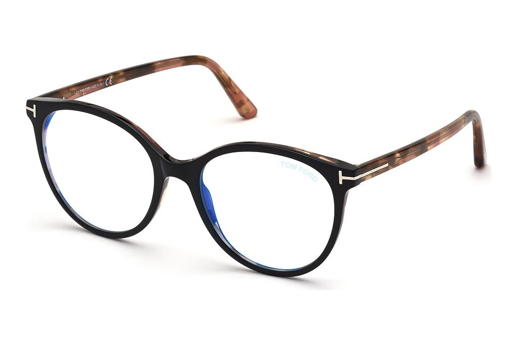 Tom Ford   FT5742-B 005 Schwarz/Havanna