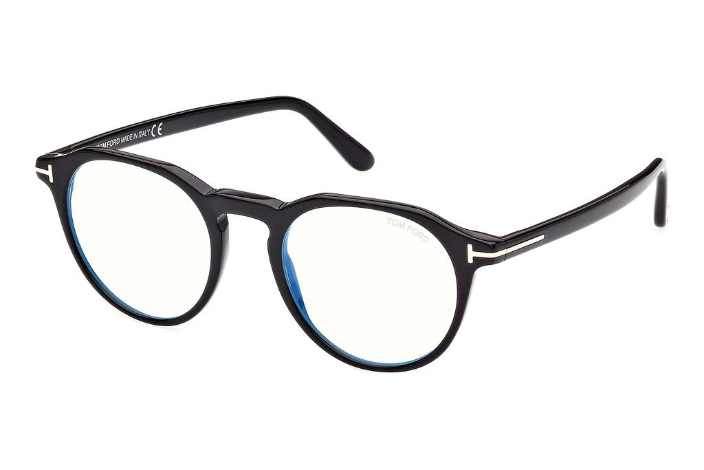 Tom Ford   FT5833-B 001 Glänzend Schwarz