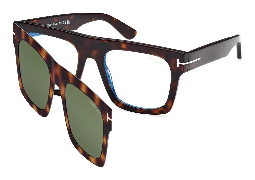 Tom Ford   FT6068-B 052 Dunkel Havanna